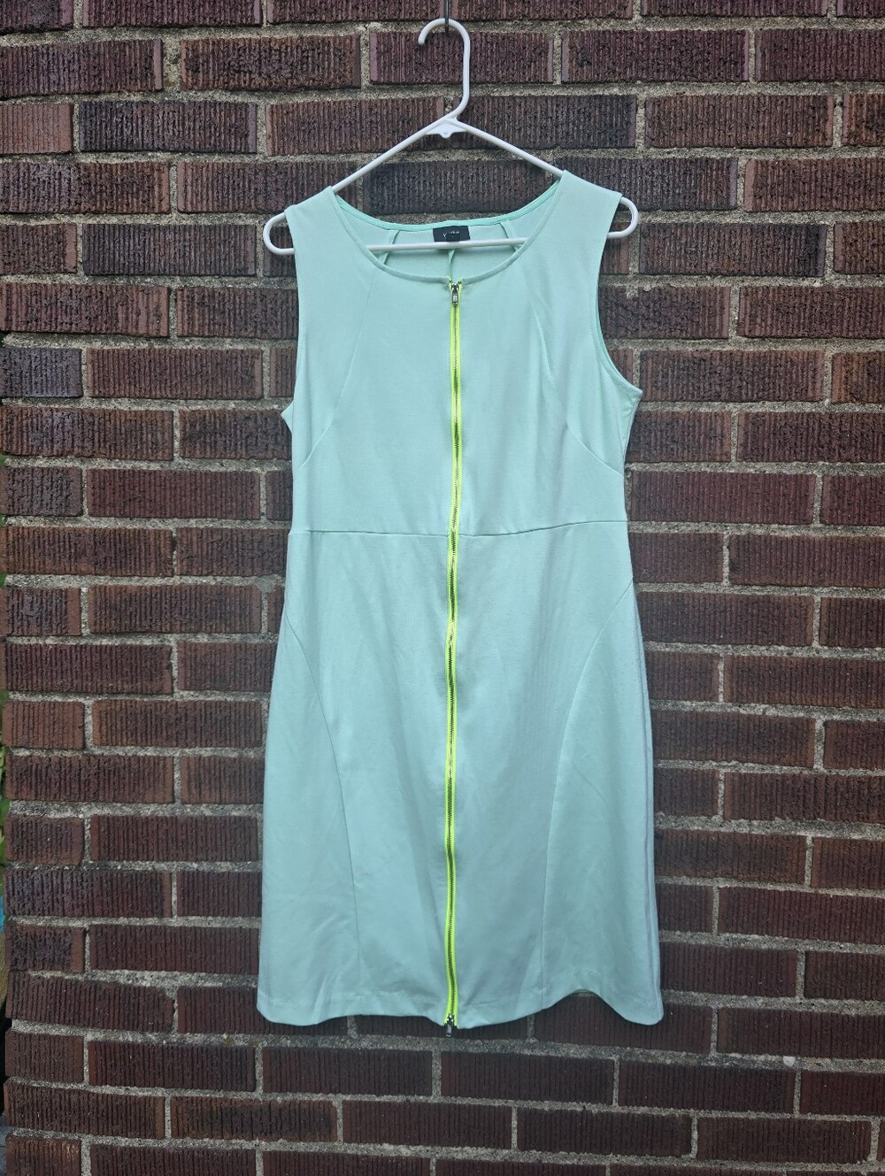 Mossimo Zipper-down Tank Dress in Melon, Sz M